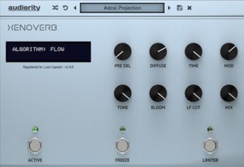 Audiority xenoverb reverb processor for mac